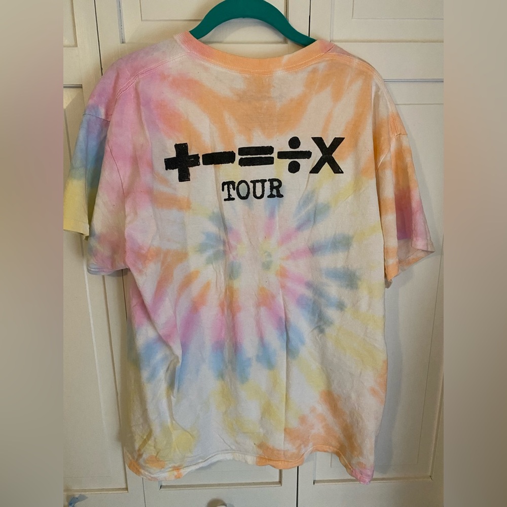 Ed Sheeran tour shirt butterfly